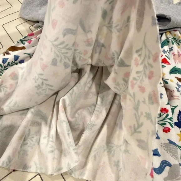 Mini Boden Multi Pattern Bunny Dress - Picture 7 of 13